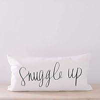 Algopix Similar Product 14 - Lumbar Pillow  Snuggle Up Handmade in