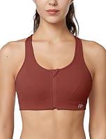 Algopix Similar Product 2 - Yvette Zip Front Closure Sports Bras