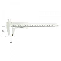 Algopix Similar Product 10 - Metrica 10722 ABS Cailper 150mm WHITE