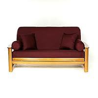 Algopix Similar Product 18 - LS COVERS BURGUNDY FULL FUTON COVER