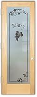 Algopix Similar Product 20 - Frosted Glass Pantry Door  Grape