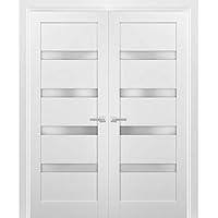Algopix Similar Product 5 - French Double Panel Lite Doors 48 x 80