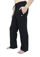 Algopix Similar Product 7 - YogaAddict Mens Yoga Long Pants Black