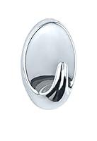 Algopix Similar Product 7 - WENKO "Maxi Wall Hooks, Chrome, 2-Piece