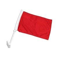 Algopix Similar Product 14 - Online Stores Solid Car Flag, Red