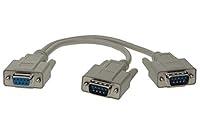 Algopix Similar Product 16 - SF Cable 1ft DB9 Female to 2 Male