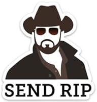 Algopix Similar Product 15 - Yellowstone Sticker  Send Rip Sticker