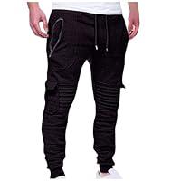 Algopix Similar Product 3 - Workout Pants for Men White