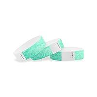 Algopix Similar Product 15 - WristCo Aqua 34 Tyvek Wristbands 