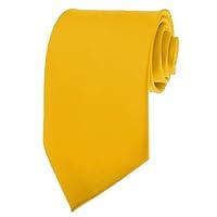 Algopix Similar Product 4 - New Mens Solid Color Bright Gold