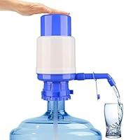 Algopix Similar Product 11 - Water Bottles Pump Blue Manual Hand