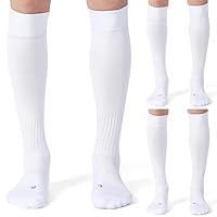 Algopix Similar Product 18 - CelerSport 3 Pack Soccer Socks for