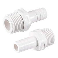Algopix Similar Product 13 - uxcell PVC Tube Fitting Adapter 12mm
