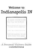 Algopix Similar Product 18 - Welcome to Indianapolis IN A Fun DIY