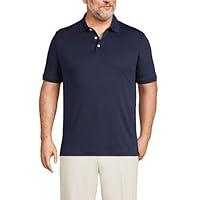 Algopix Similar Product 3 - Lands End Mens Short Sleeve Supima