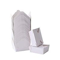 Algopix Similar Product 6 - Take Out Boxes 71 Oz White Chinese Take