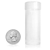 Algopix Similar Product 19 - BCW Clear Quarter Coin Tubes with