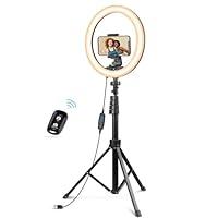 Algopix Similar Product 1 - UBeesize Selfie Ring Light with Tripod