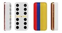 Algopix Similar Product 4 - Colombian Flag Dominos Double 6