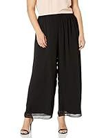 Algopix Similar Product 1 - Alex Evenings Womens Wide Leg Chiffon