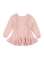 Algopix Similar Product 5 - RuffleButts Soft Mauve Ruffle Hem Cable