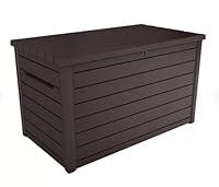 Algopix Similar Product 5 - Keter XXL 230 Gallon Plastic Deck