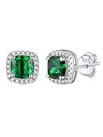 Algopix Similar Product 5 - Bestyle Silver Birthstone Earrings