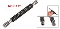 Algopix Similar Product 9 - uxcell M8 x 125 6H Metric Steel Double