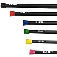 Algopix Similar Product 9 - HulkFit Total Body Workout Weighted Bar
