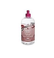 Algopix Similar Product 20 - Roses Natural Liquid Dish Soap Rose