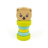 Algopix Similar Product 12 - Bimi Boo Wooden Rattle  Wooden Baby