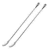 Algopix Similar Product 20 - Hiware 12Inch Bar Spoon Set of 2