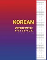 Algopix Similar Product 1 - Korean Writing Practice Notebook