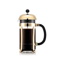 Algopix Similar Product 13 - Bodum Chambord Coffee Maker, 34 Oz, Gold
