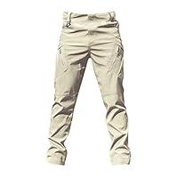 Algopix Similar Product 5 - Men Cargo Pants with Pockets Tapered