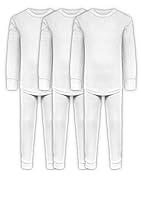 Algopix Similar Product 13 - Boys Long John UltraSoft Cotton