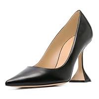 Algopix Similar Product 20 - YDN Women Pointed Toe Slip on Pumps