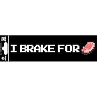 Algopix Similar Product 15 - JINX Minecraft I Brake for Porkchop