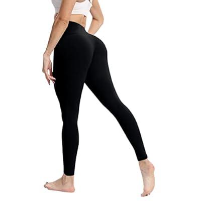 Butt Lifting Leggings Pack High Rise Yoga Pants for Women Tall