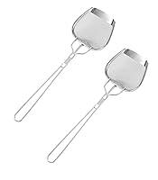 Algopix Similar Product 8 - AFUMMID 2PCS Large Stainless Steel