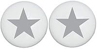 Algopix Similar Product 5 - Two Dark Grey Nautical Star Drawer