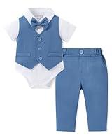 Algopix Similar Product 7 - SANMIO Baby Boy Baptism Outfits Short