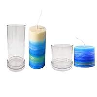 Algopix Similar Product 4 - Candle Molds for Candle Making Plastic