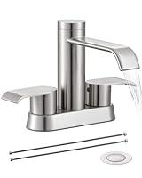 Algopix Similar Product 17 - HESIOK Waterfall Bathroom Faucet 3