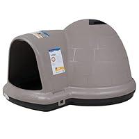 Algopix Similar Product 1 - Petmate Indigo Dog House Igloo Dog