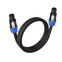 Algopix Similar Product 5 - EBXYA 3 Feet Speakon Speaker Cable 12