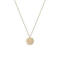 Algopix Similar Product 15 - Fettero Moon Gold Pendant Necklace for