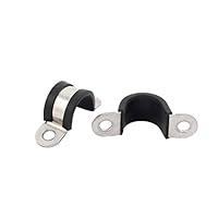 Algopix Similar Product 19 - uxcell 2Pcs 18mm Dia Rubber Lined U