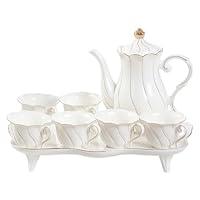 Algopix Similar Product 5 - DUJUST 14 pcs Tea Set for 6 with Tea