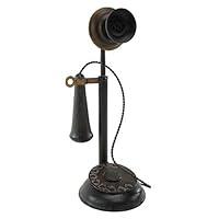 Algopix Similar Product 19 - Aspire Graham Metal Telephone, Black